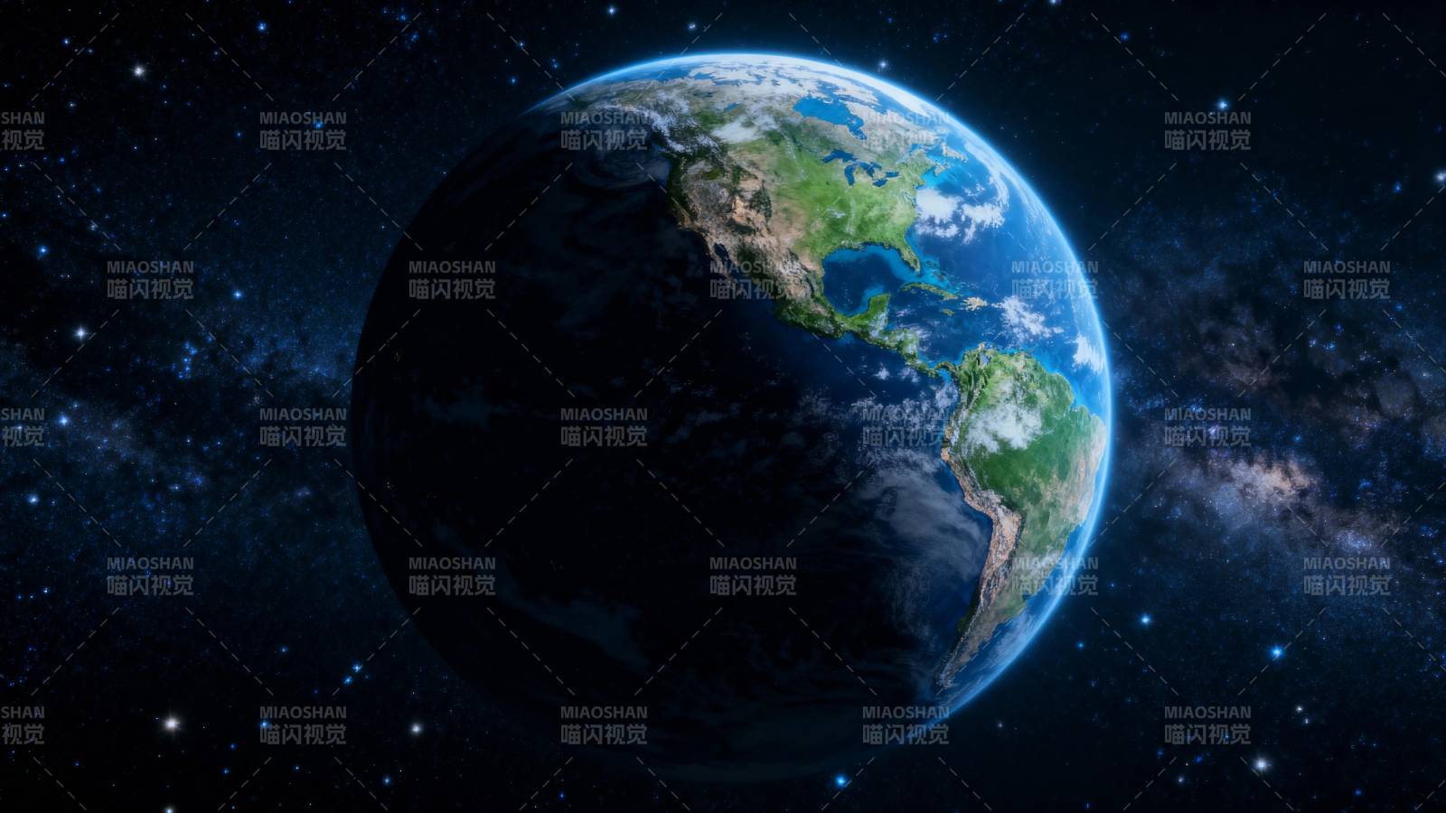 地球悬于星河之中图片