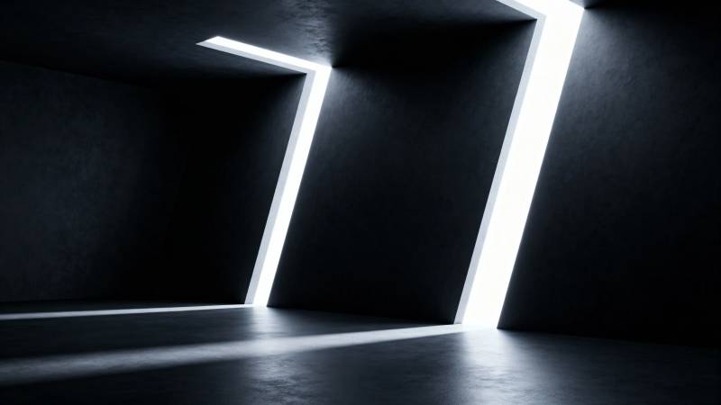 暗室光隙 几何之光图片