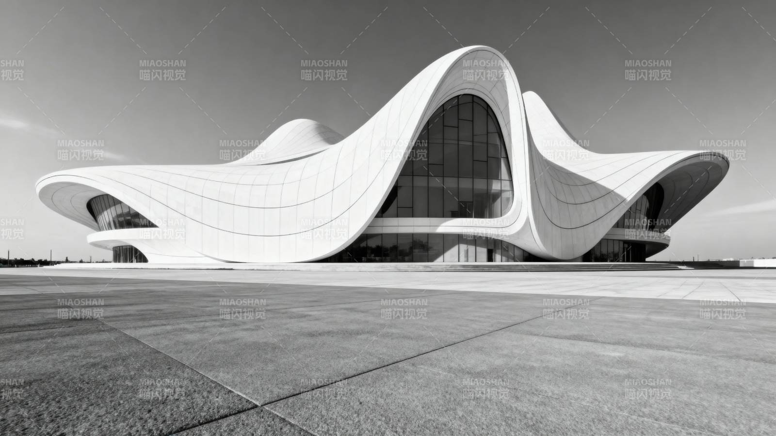 流线型现代建筑艺术杰作图片