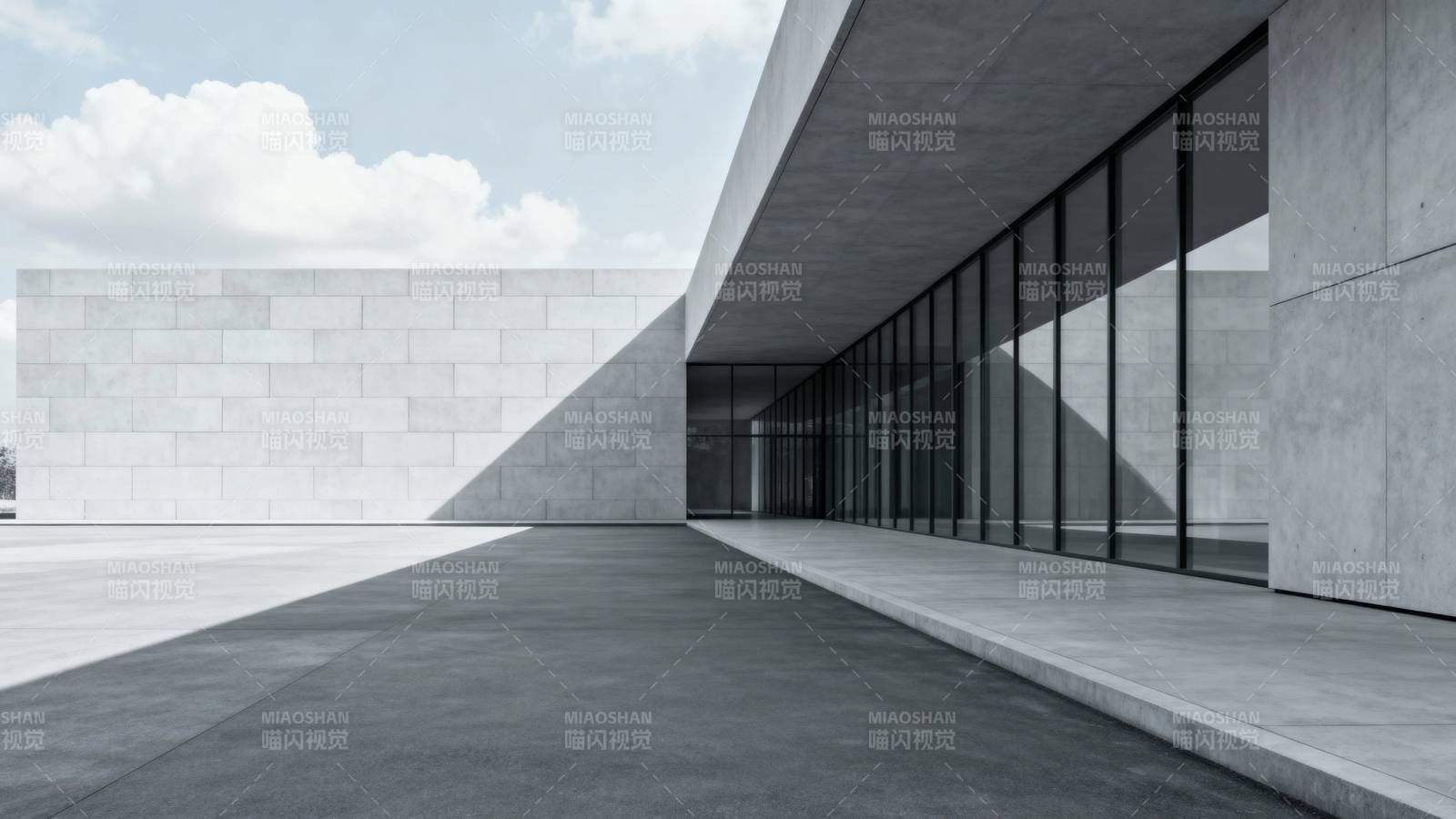 现代建筑光影之美图片