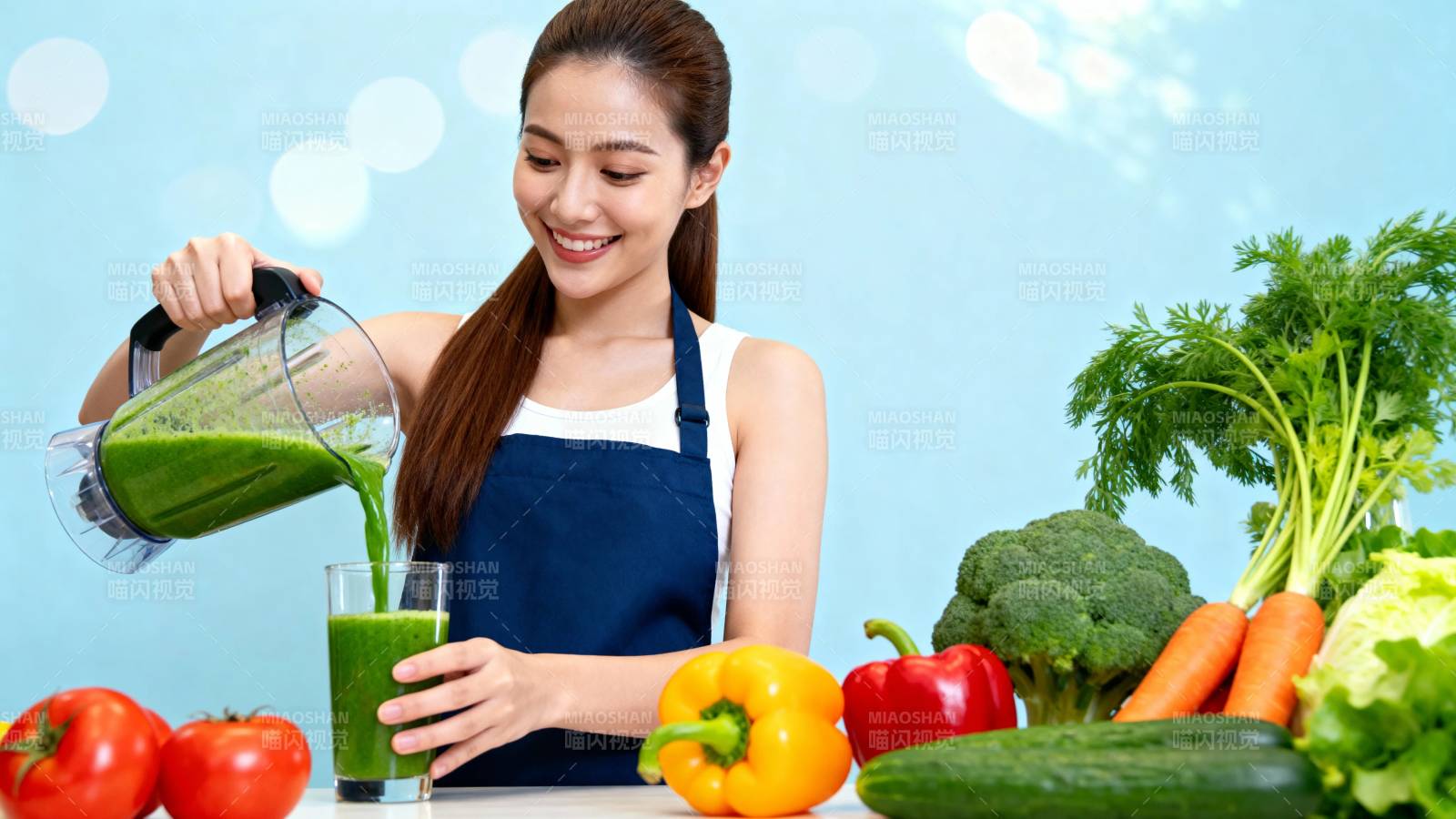 鲜蔬榨汁 健康活力每一天图片