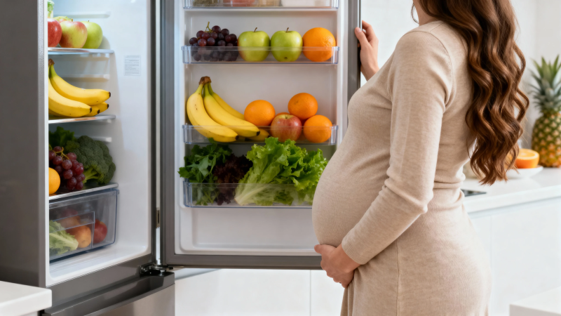 孕妇选健康食物图片