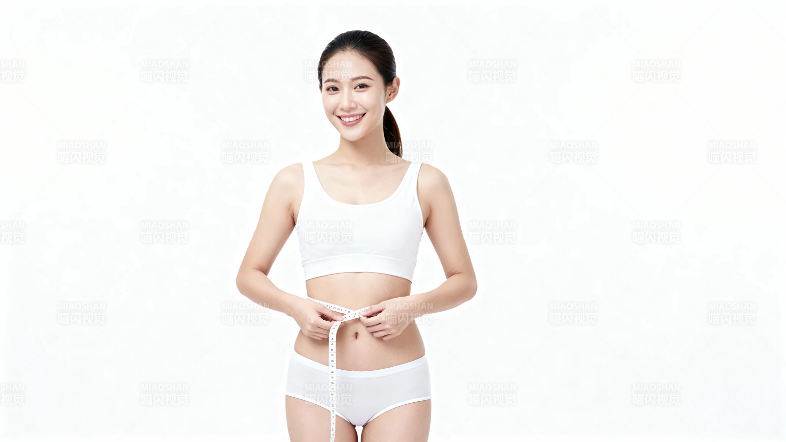 健康美体 自信微笑图片