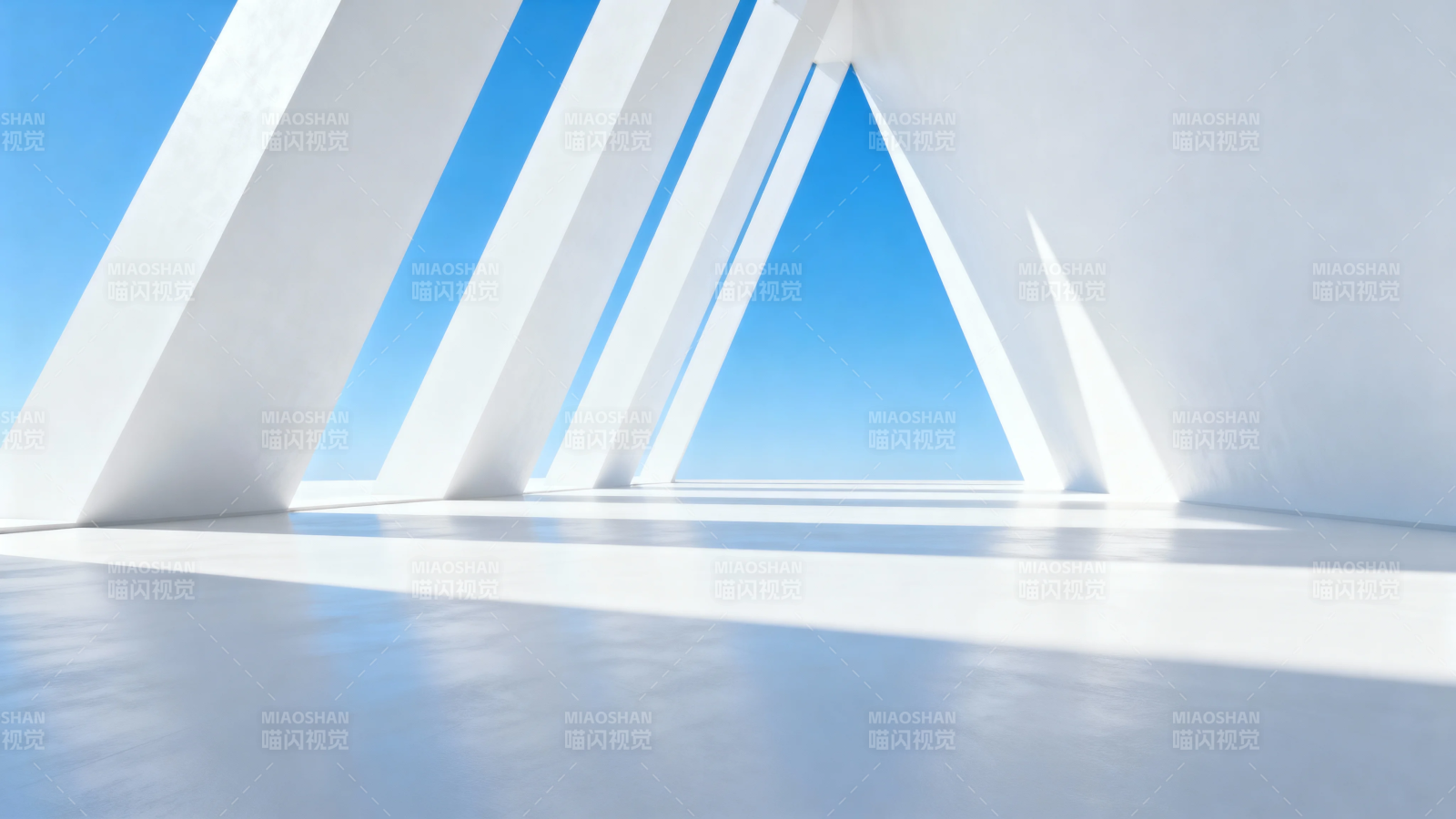 几何光影 纯净空间图片