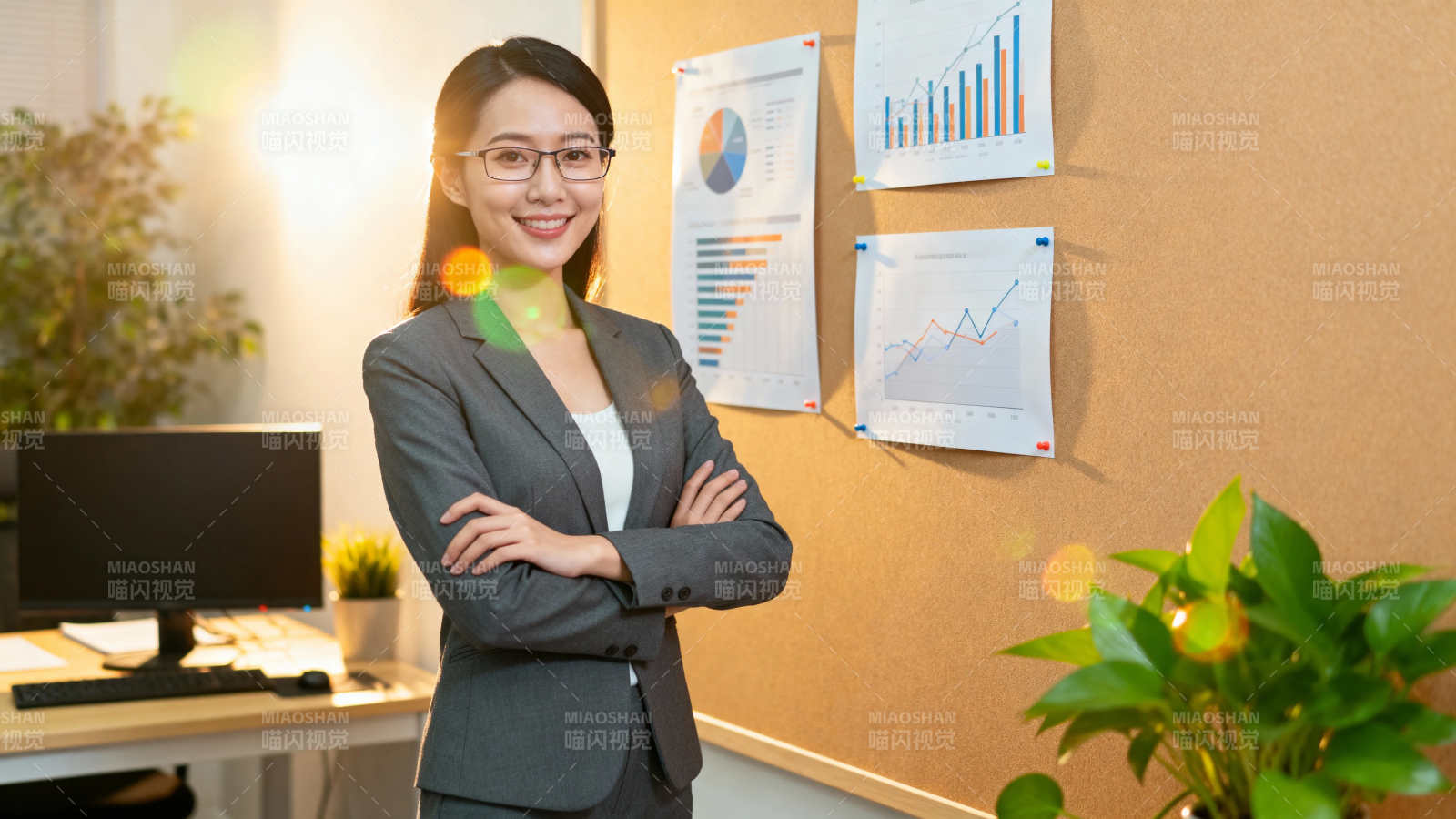自信职场女性 数据赋能成长图片
