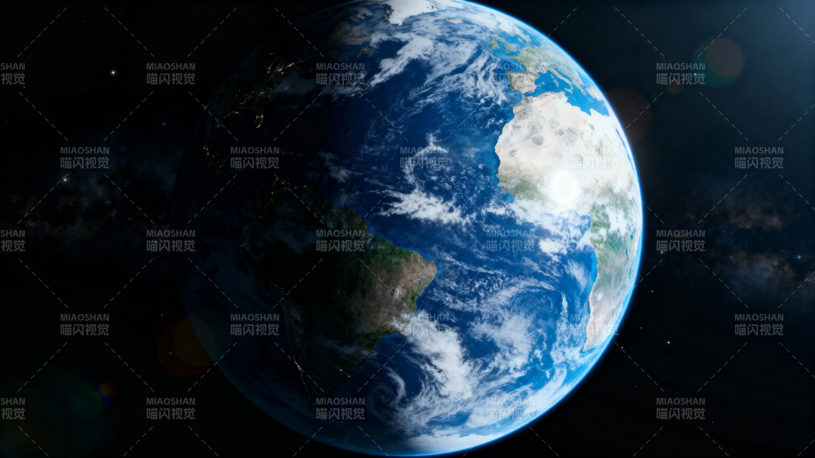 地球之美 蓝色星球全景图片
