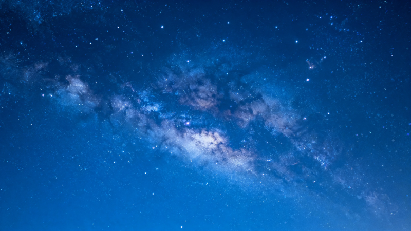 星河璀璨 夜空如画图片