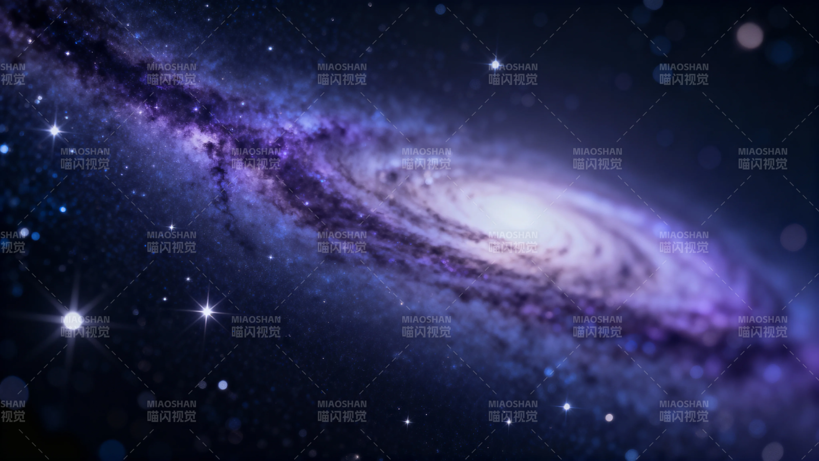 星河旋舞 紫梦无垠图片