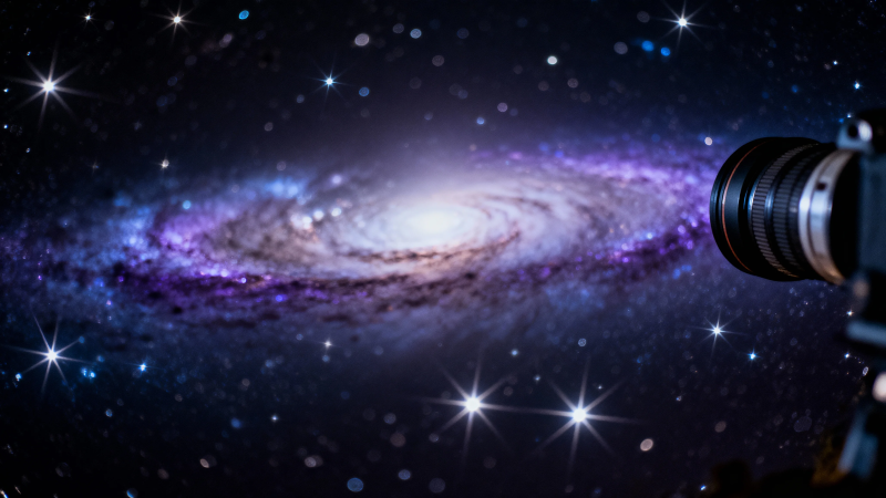 镜头捕捉星河之美图片