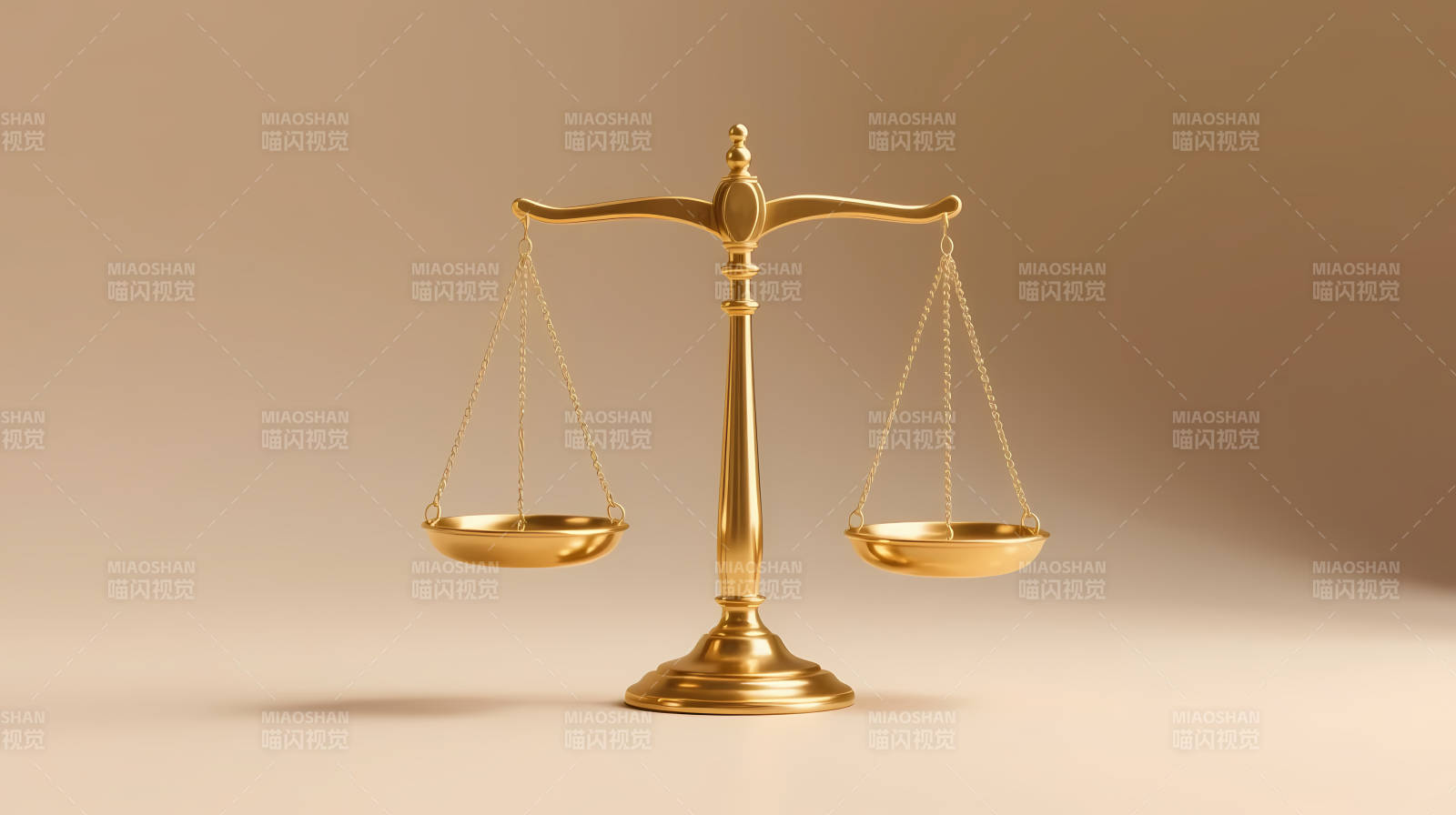 金色天平象征公平正义图片