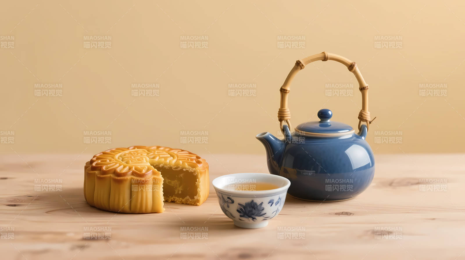 月饼配茶 中秋雅韵图片