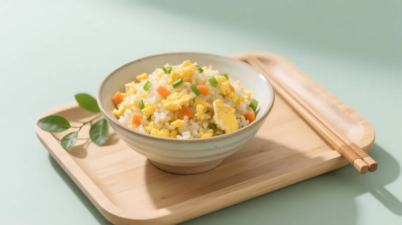 蛋炒饭 简约日式风图片
