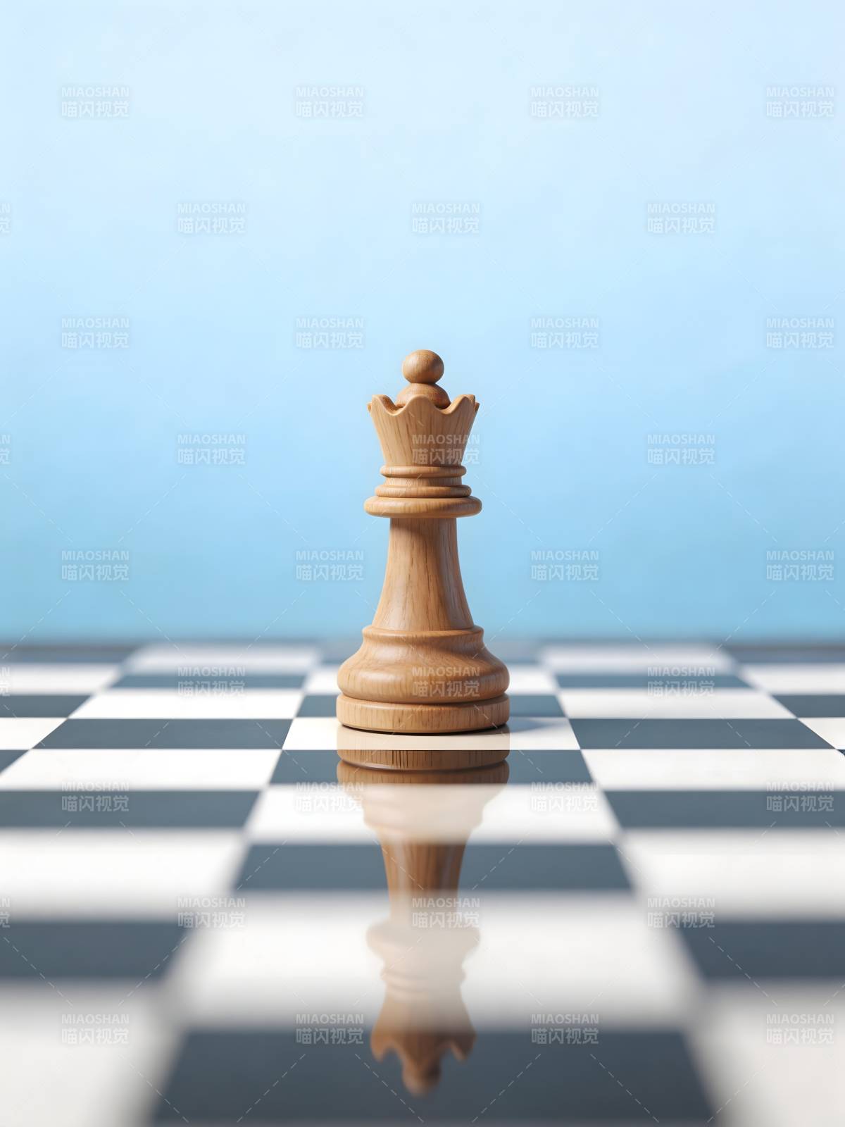 孤王立棋盘 静待风云变图片