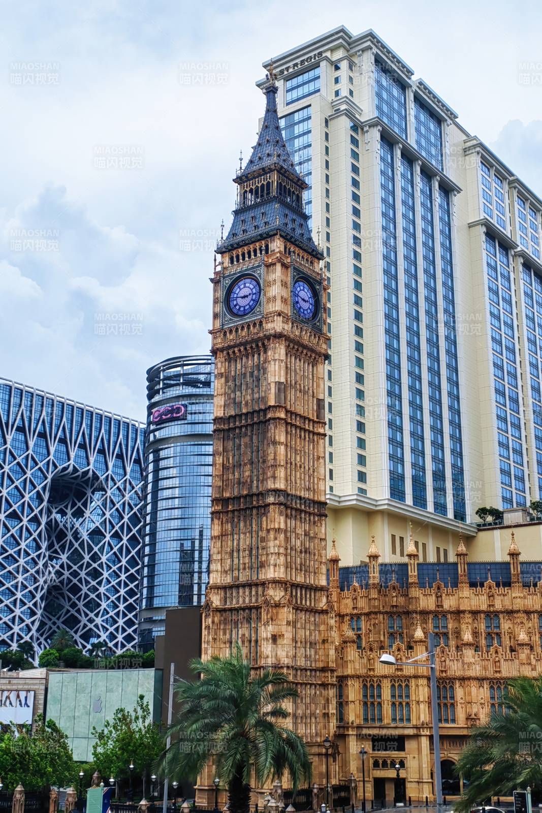 澳门伦敦人钟楼景观图片