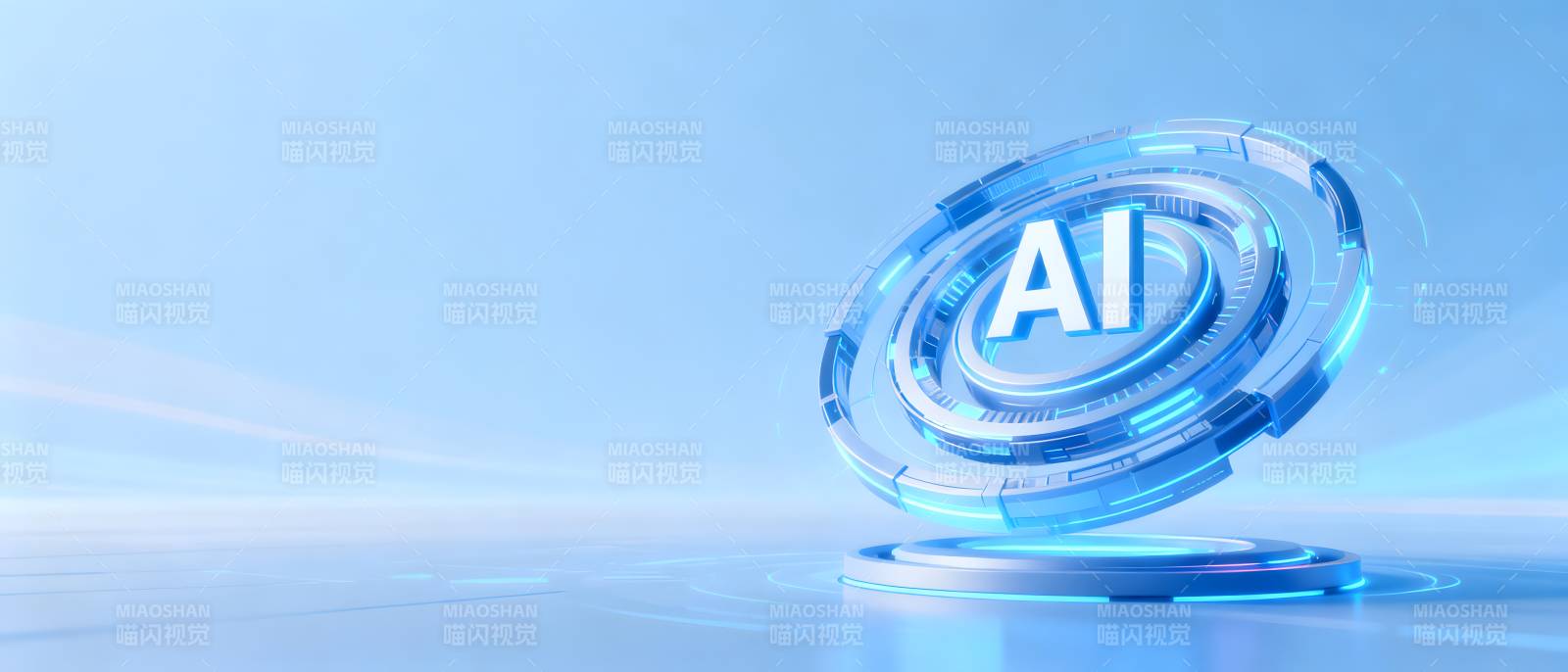 AI科技光环 未来已来图片