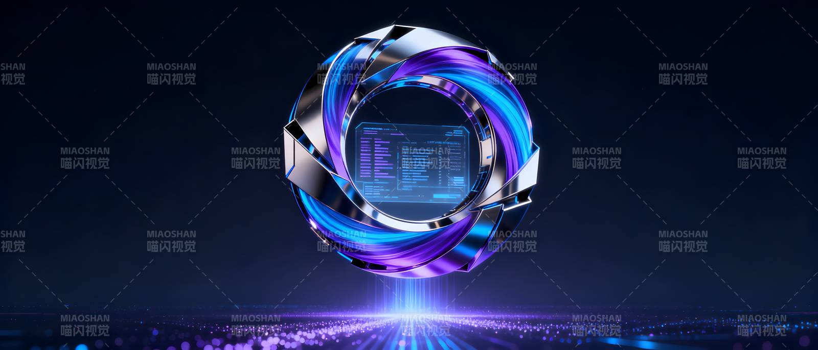 未来科技环 光影智核图片