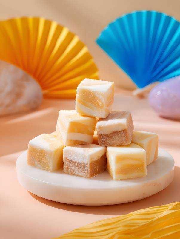 彩扇伴甜糖 夏日小确幸图片
