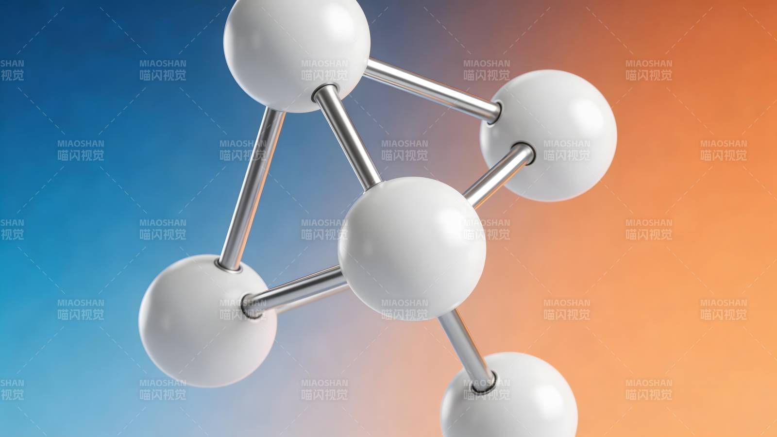 分子结构模型示意图图片