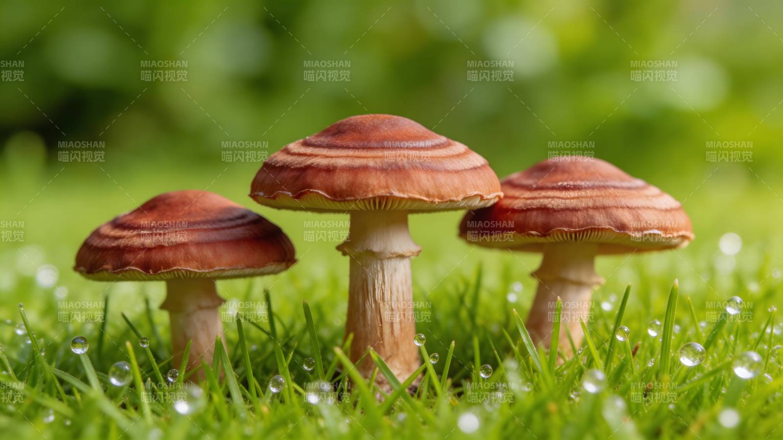 晨露蘑菇 trio图片