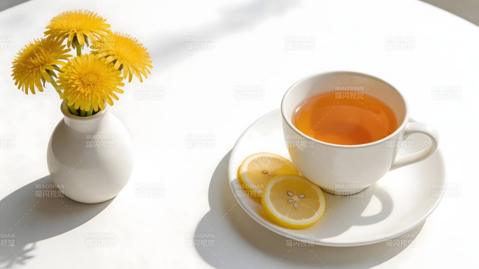 阳光茶语 菊香伴柠片图片