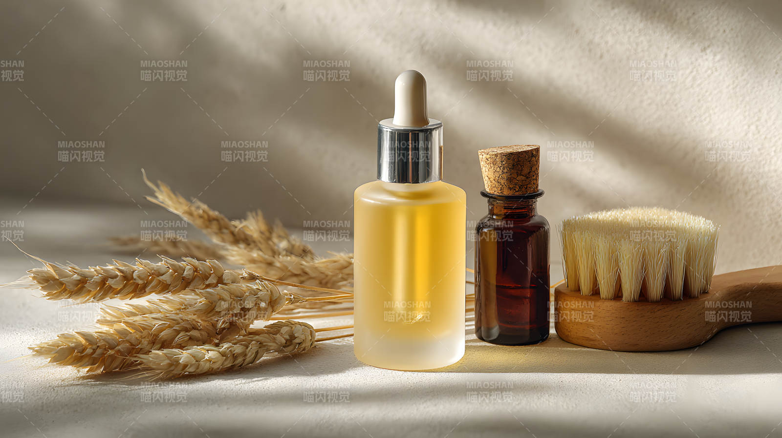 天然护肤 麦穗与精油相伴图片